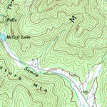 United States Geological Survey Dysartsville, NC (1993, 24000-Scale) digital map