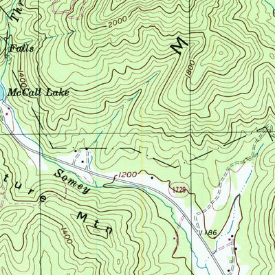 United States Geological Survey Dysartsville, NC (2002, 24000-Scale) digital map