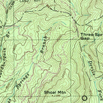 United States Geological Survey Dysartsville, NC (2002, 24000-Scale) digital map