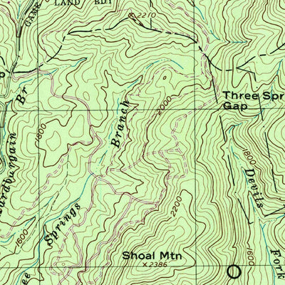 United States Geological Survey Dysartsville, NC (2002, 24000-Scale) digital map