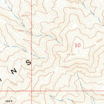 United States Geological Survey E C P Peak, AZ (1967, 24000-Scale) digital map