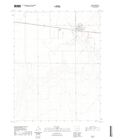 United States Geological Survey Eads, CO (2022, 24000-Scale) digital map