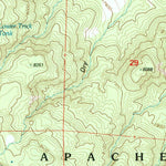 United States Geological Survey Eagar, AZ (1997, 24000-Scale) digital map