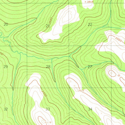 United States Geological Survey Eagle A-5, AK (1956, 63360-Scale) digital map