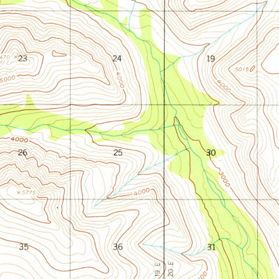 United States Geological Survey Eagle A-6, AK (1956, 63360-Scale) digital map