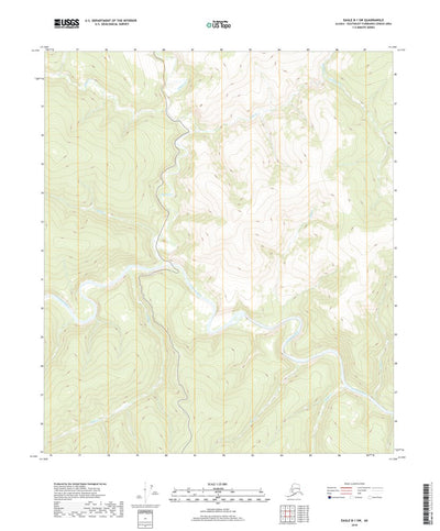 United States Geological Survey Eagle B-1 SW, AK (2018, 25000-Scale) digital map