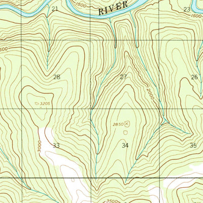 United States Geological Survey Eagle B-2, AK (1956, 63360-Scale) digital map
