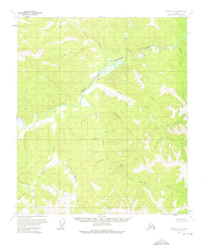 United States Geological Survey Eagle B-4, AK (1956, 63360-Scale) digital map