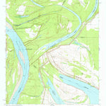 United States Geological Survey Eagle Bend, MS-LA (1970, 24000-Scale) digital map