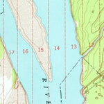 United States Geological Survey Eagle Bend, MS-LA (1970, 24000-Scale) digital map