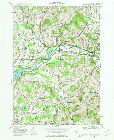 United States Geological Survey Eagle Bridge, NY (1944, 24000-Scale) digital map