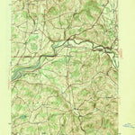 United States Geological Survey Eagle Bridge, NY (1946, 31680-Scale) digital map