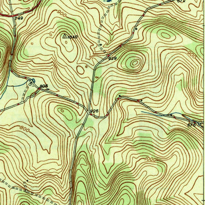 United States Geological Survey Eagle Bridge, NY (1946, 31680-Scale) digital map
