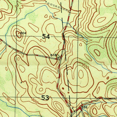 United States Geological Survey Eagle Bridge, NY (1950, 25000-Scale) digital map