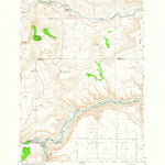 United States Geological Survey Eagle Butte, OR (1962, 24000-Scale) digital map