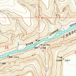 United States Geological Survey Eagle Butte, OR (1962, 24000-Scale) digital map