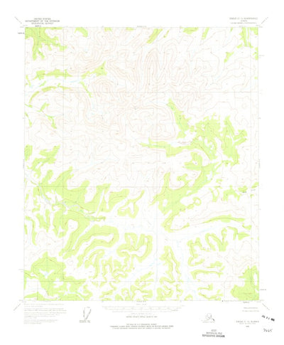 United States Geological Survey Eagle C-5, AK (1956, 63360-Scale) digital map
