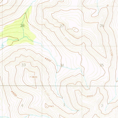 United States Geological Survey Eagle C-5, AK (1956, 63360-Scale) digital map