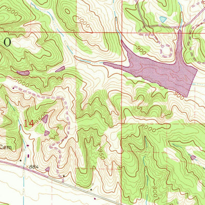 United States Geological Survey Eagle Center, IA (1963, 24000-Scale) digital map