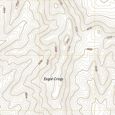 United States Geological Survey Eagle Crags, CA (2021, 24000-Scale) digital map