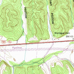 United States Geological Survey Eagle Creek, TN (1949, 24000-Scale) digital map