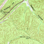 United States Geological Survey Eagle Creek, TN (1949, 24000-Scale) digital map