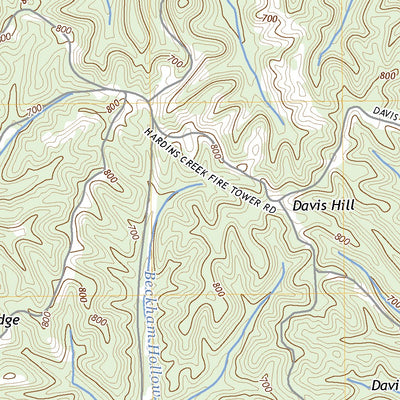 United States Geological Survey Eagle Creek, TN (2022, 24000-Scale) digital map
