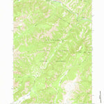 United States Geological Survey Eagle Creek, WY (1970, 24000-Scale) digital map