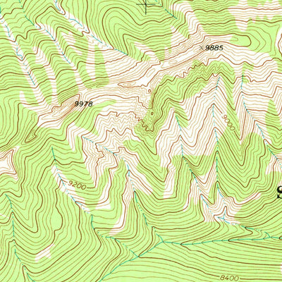 United States Geological Survey Eagle Creek, WY (1970, 24000-Scale) digital map