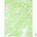 United States Geological Survey Eagle Creek, WY (1991, 24000-Scale) digital map