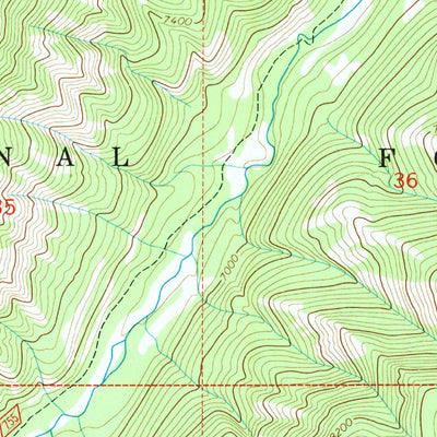 United States Geological Survey Eagle Creek, WY (1991, 24000-Scale) digital map