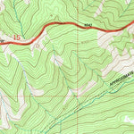 United States Geological Survey Eagle Creek, WY (1991, 24000-Scale) digital map