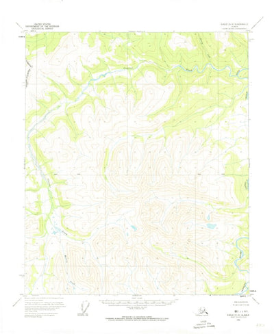 United States Geological Survey Eagle D-6, AK (1956, 63360-Scale) digital map