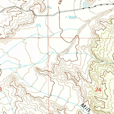 United States Geological Survey Eagle Eye Peak, NM (1999, 24000-Scale) digital map