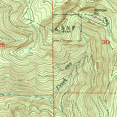 United States Geological Survey Eagle Gorge, WA (1993, 24000-Scale) digital map