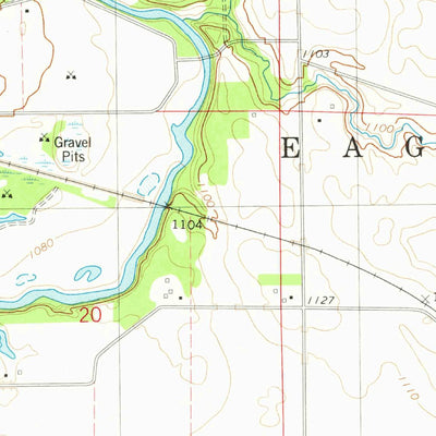 United States Geological Survey Eagle Grove, IA (1978, 24000-Scale) digital map