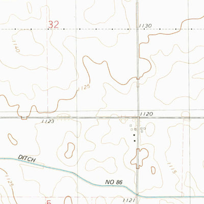 United States Geological Survey Eagle Grove SW, IA (1978, 24000-Scale) digital map