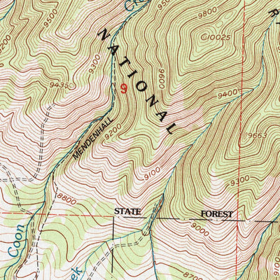 United States Geological Survey Eagle Hill, CO (2000, 24000-Scale) digital map