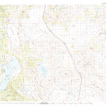 United States Geological Survey Eagle Lake, CA (1992, 100000-Scale) digital map
