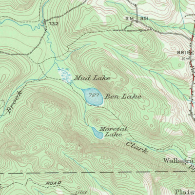 United States Geological Survey Eagle Lake, ME (1928, 62500-Scale) digital map
