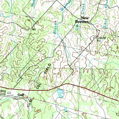 United States Geological Survey Eagle Lake, TX (1985, 100000-Scale) digital map