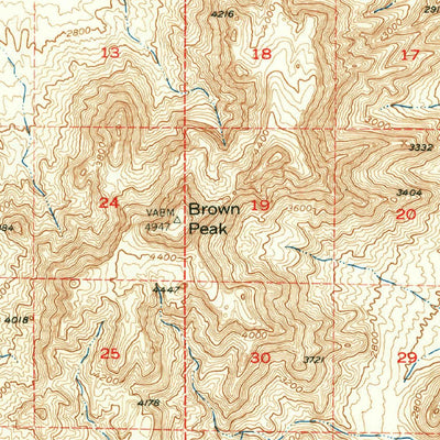 United States Geological Survey Eagle Mountain, CA (1951, 62500-Scale) digital map