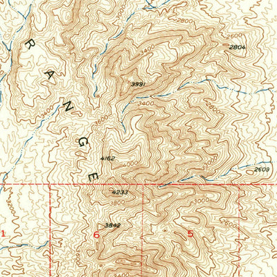 United States Geological Survey Eagle Mountain, CA (1951, 62500-Scale) digital map