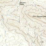 United States Geological Survey Eagle Mountains SE, TX (1972, 24000-Scale) digital map