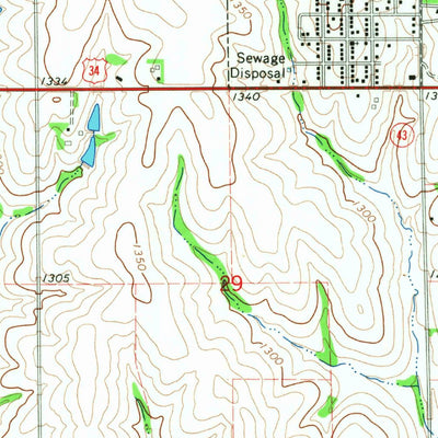 United States Geological Survey Eagle, NE (1966, 24000-Scale) digital map