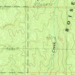 United States Geological Survey Eagle Nest, ID (1988, 24000-Scale) digital map