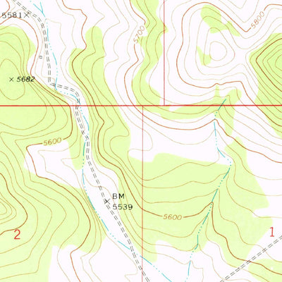 United States Geological Survey Eagle Nest Mountain, AZ (1973, 24000-Scale) digital map