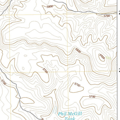 United States Geological Survey Eagle Nest Mountain, AZ (2021, 24000-Scale) digital map