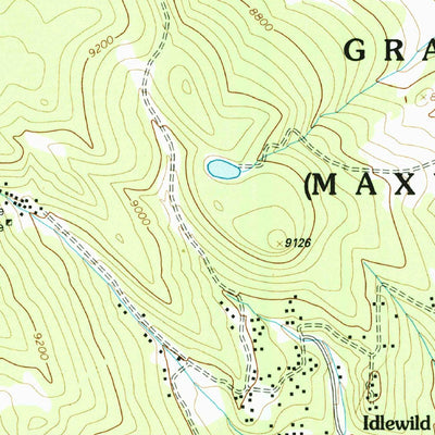 United States Geological Survey Eagle Nest, NM (1995, 24000-Scale) digital map