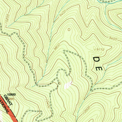 United States Geological Survey Eagle Nest, NM (1995, 24000-Scale) digital map
